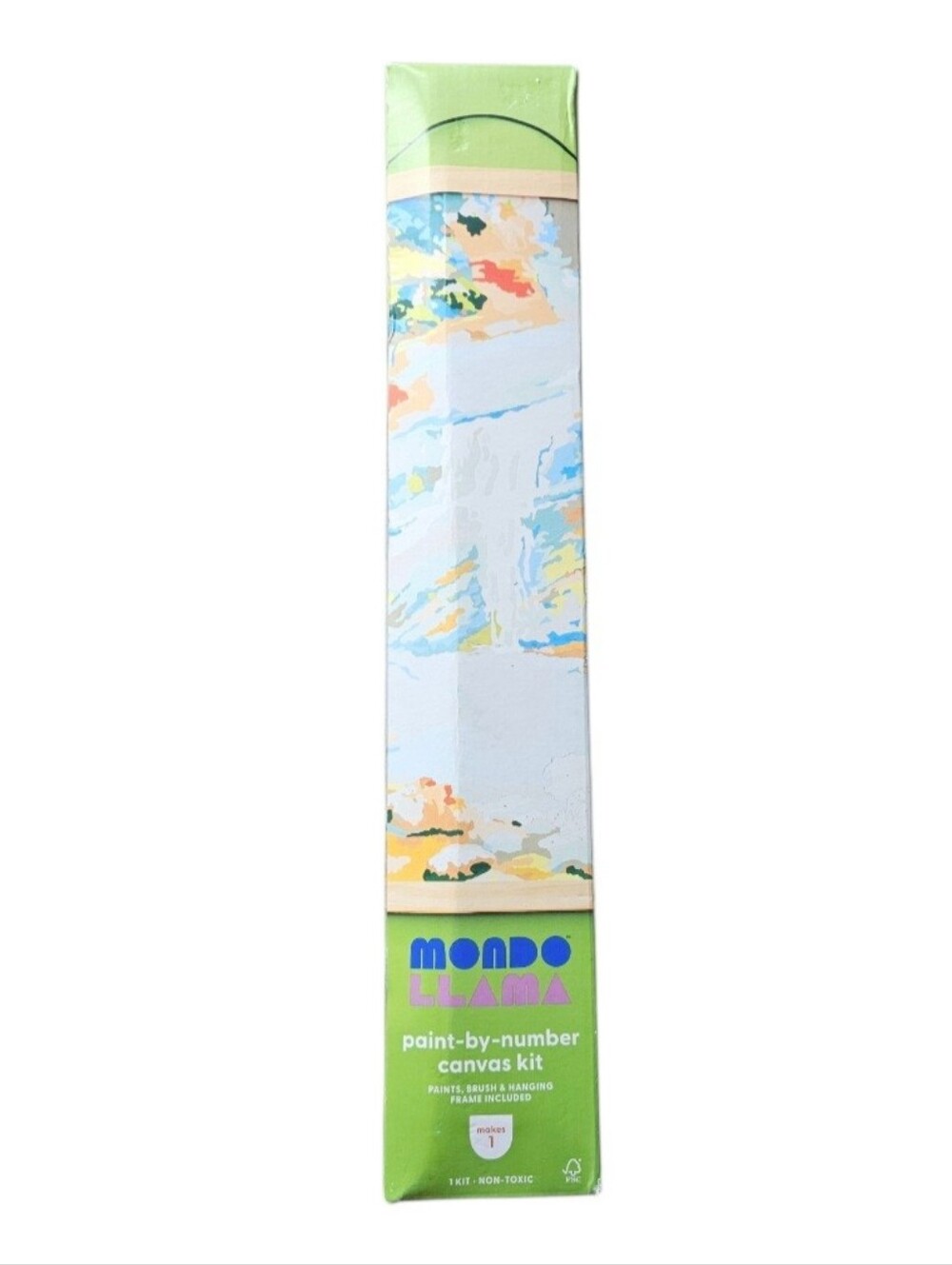 Mondo Llama Paint By Number Canvas Kit